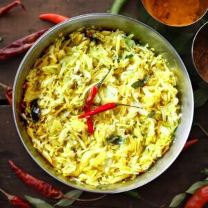 Cabbage Fry/Thoran Kerala Style